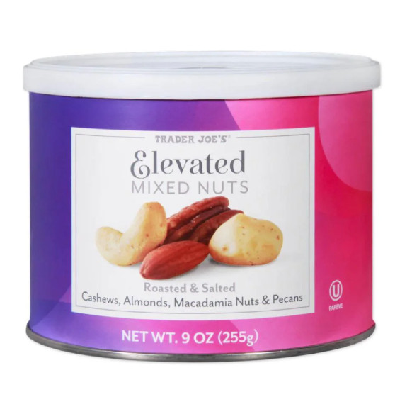 Trader Joe's ELEVATED MIXED NUTS Cashews Almonds Macadamia Nut Pecans Joes 🔥
