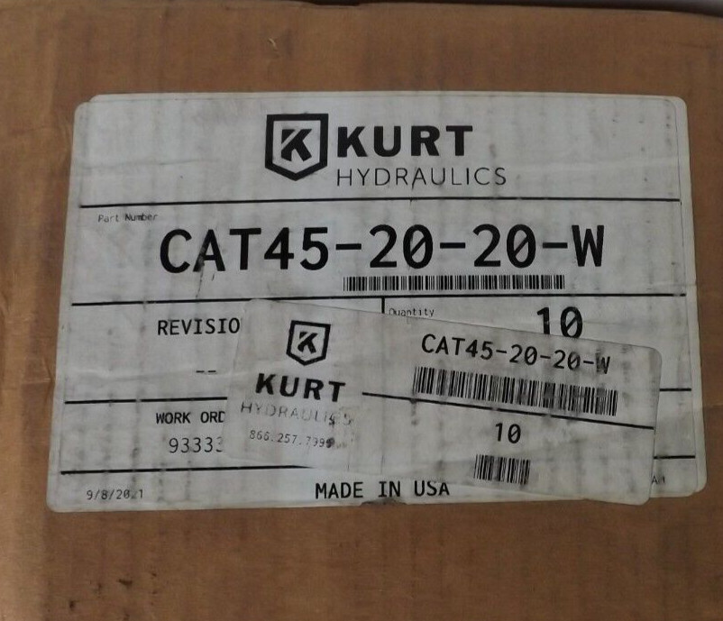 Kurt Hydraulics CAT45-20-20-W Fitting