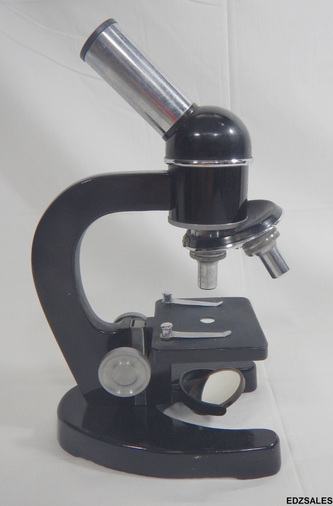 Unitron 300X Compound Microscope w/ 3 Objective Lenses