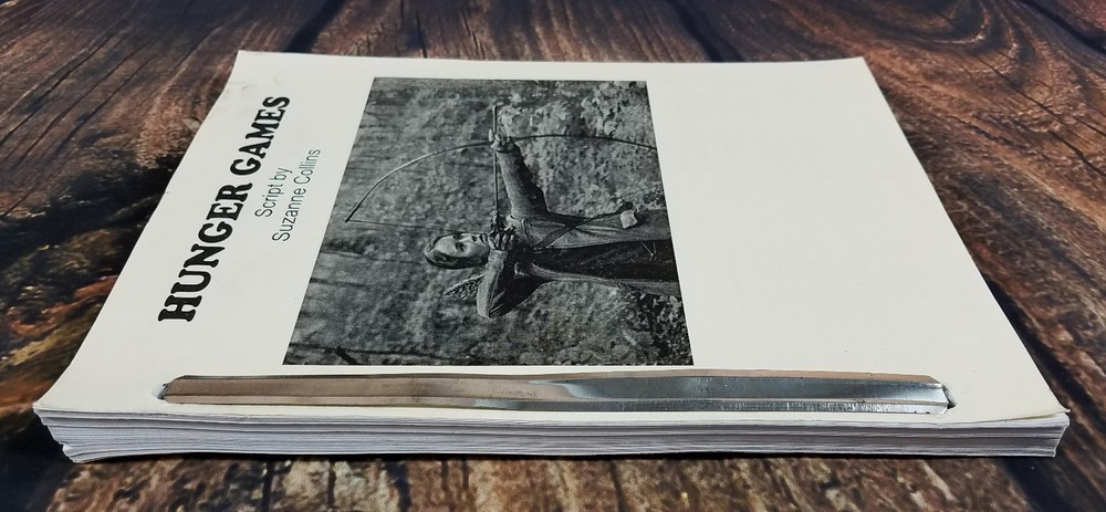 Hunger Games Script By Suzanne Collins Loose Leaf Script Metal Binding
