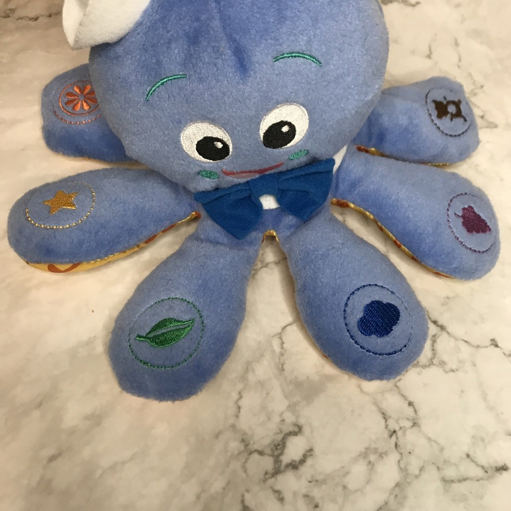 Baby Einstein OctoPlush Octopus Musical Toy Developmental Soft Plush Blue 18