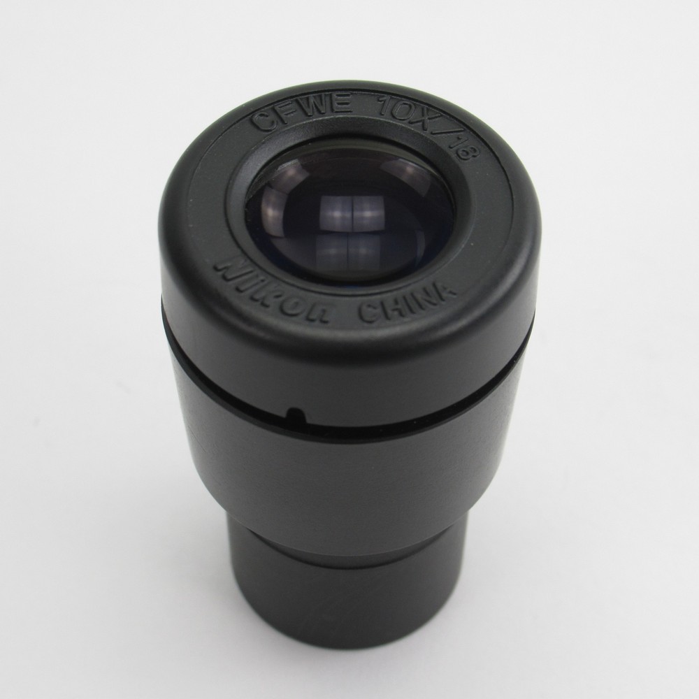 NIKON CFWE 10X/18 MICROSCOPE EYEPIECE - 23MM