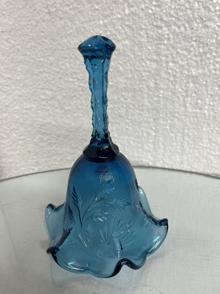 Fenton 2007 Indigo Blue Bell # 6893 ZW