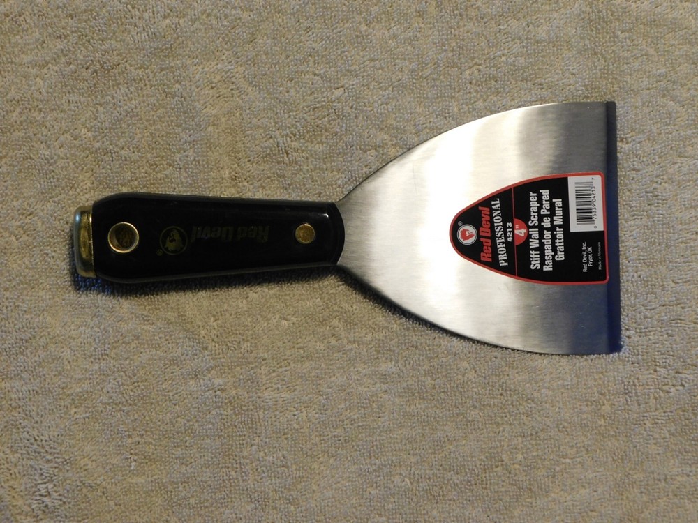 4213 Stiff Wall Scraper 4" Gr