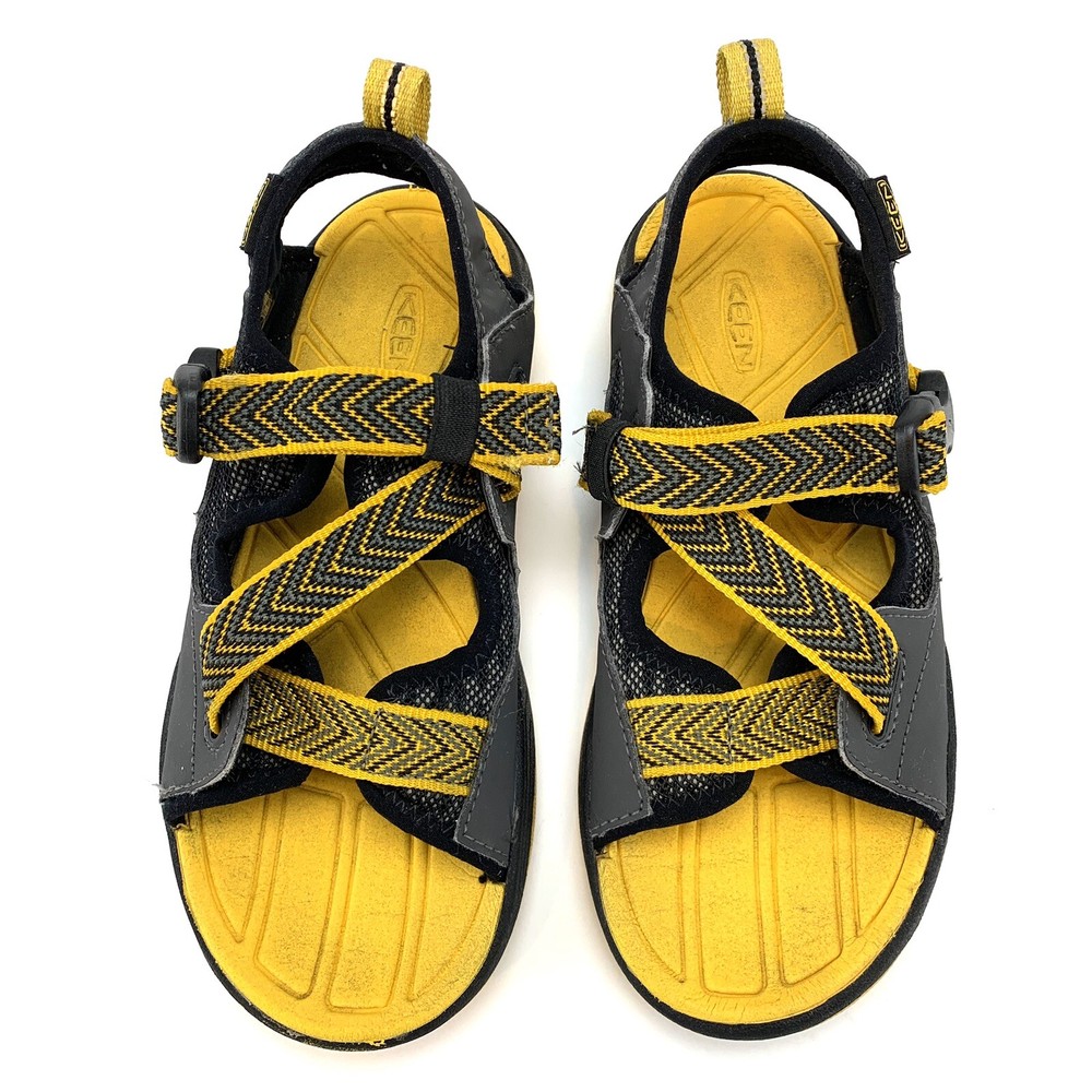 KEEN Boys Size 3 Gray Open Toe Sandal