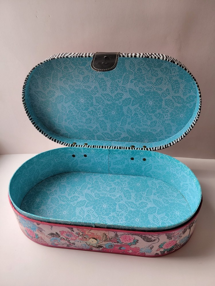 Punch Studio Set Of Nesting Decorative Storage Boxes Nice!