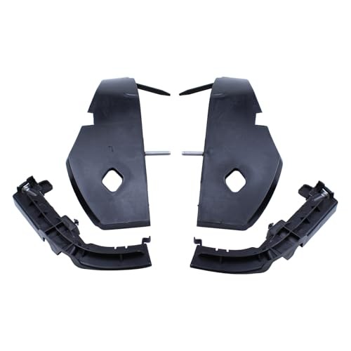 Front Driver and Passenger Side Bumper Bracket for Dodge Challenger 2008-2014