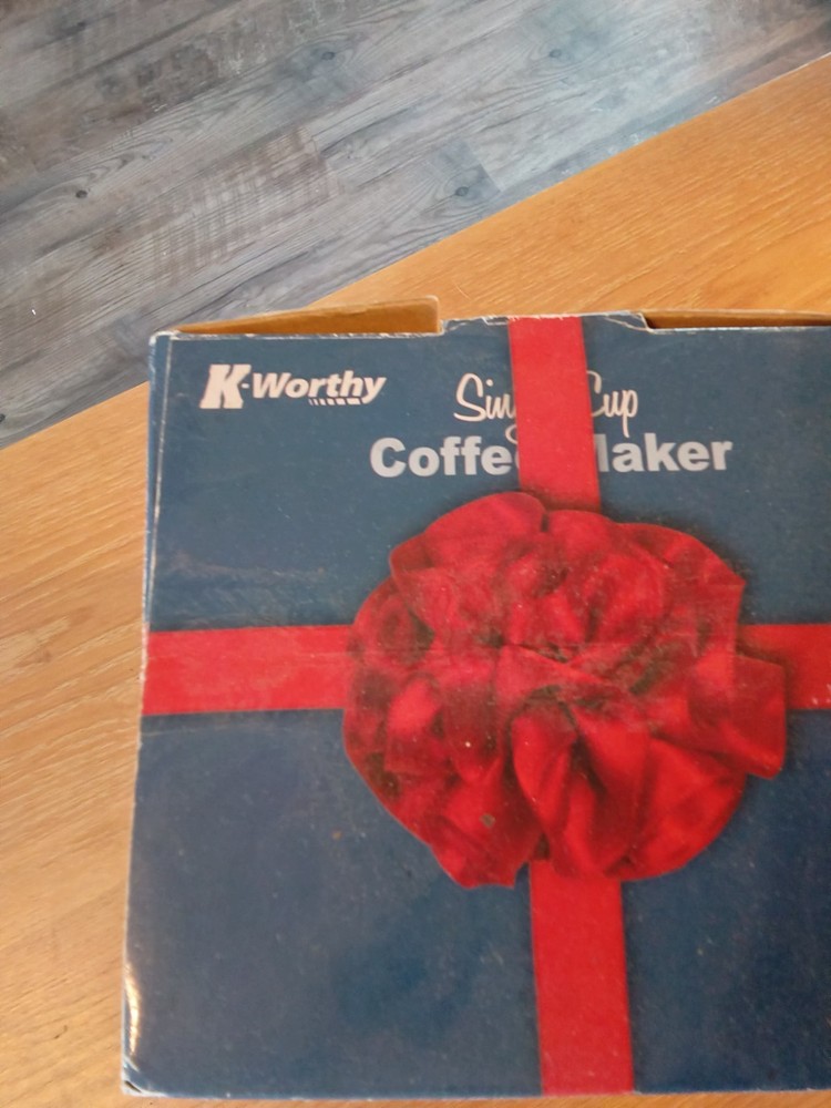 K worthy single brew coffee maker