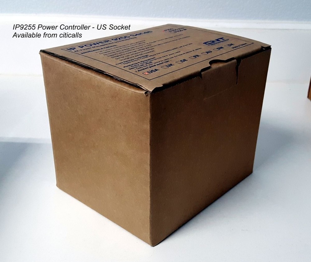 Aviosys IP9255 Web Power Controller Switch Remote Reboot w AutoPing US Plug