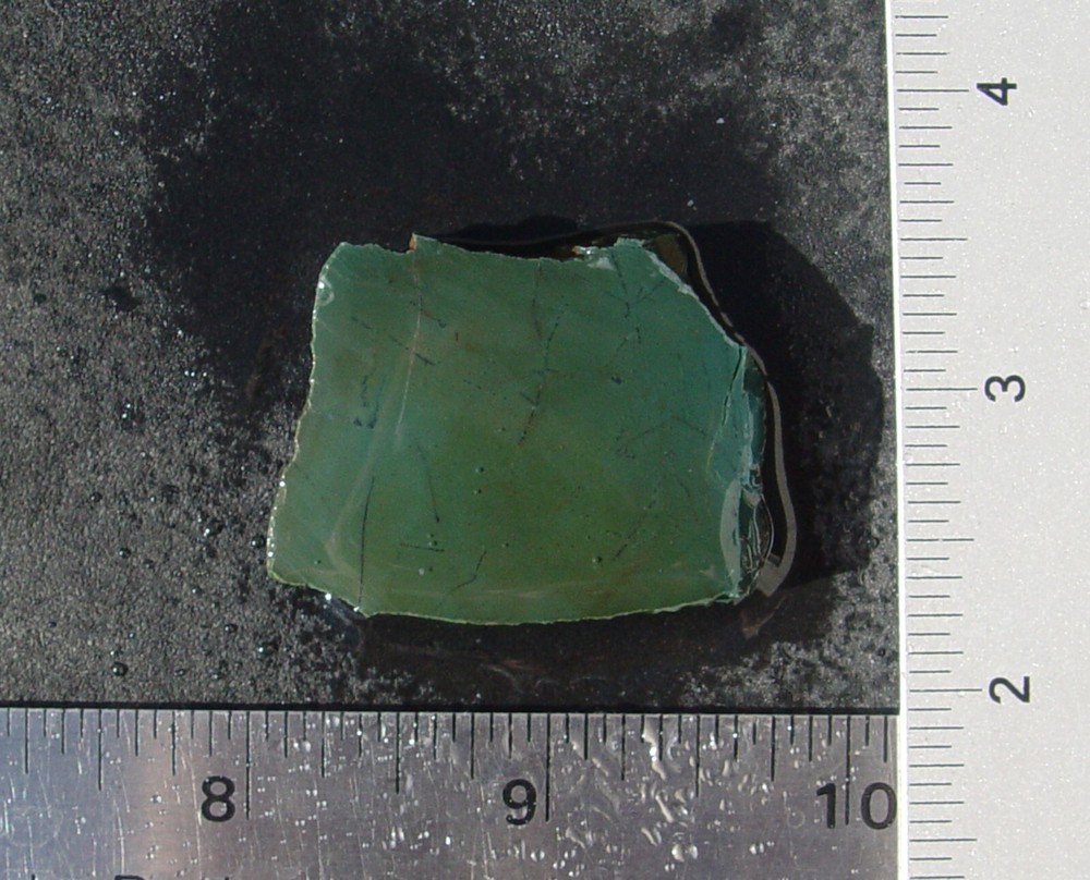 Green Jasper Lapidary Slab T1137