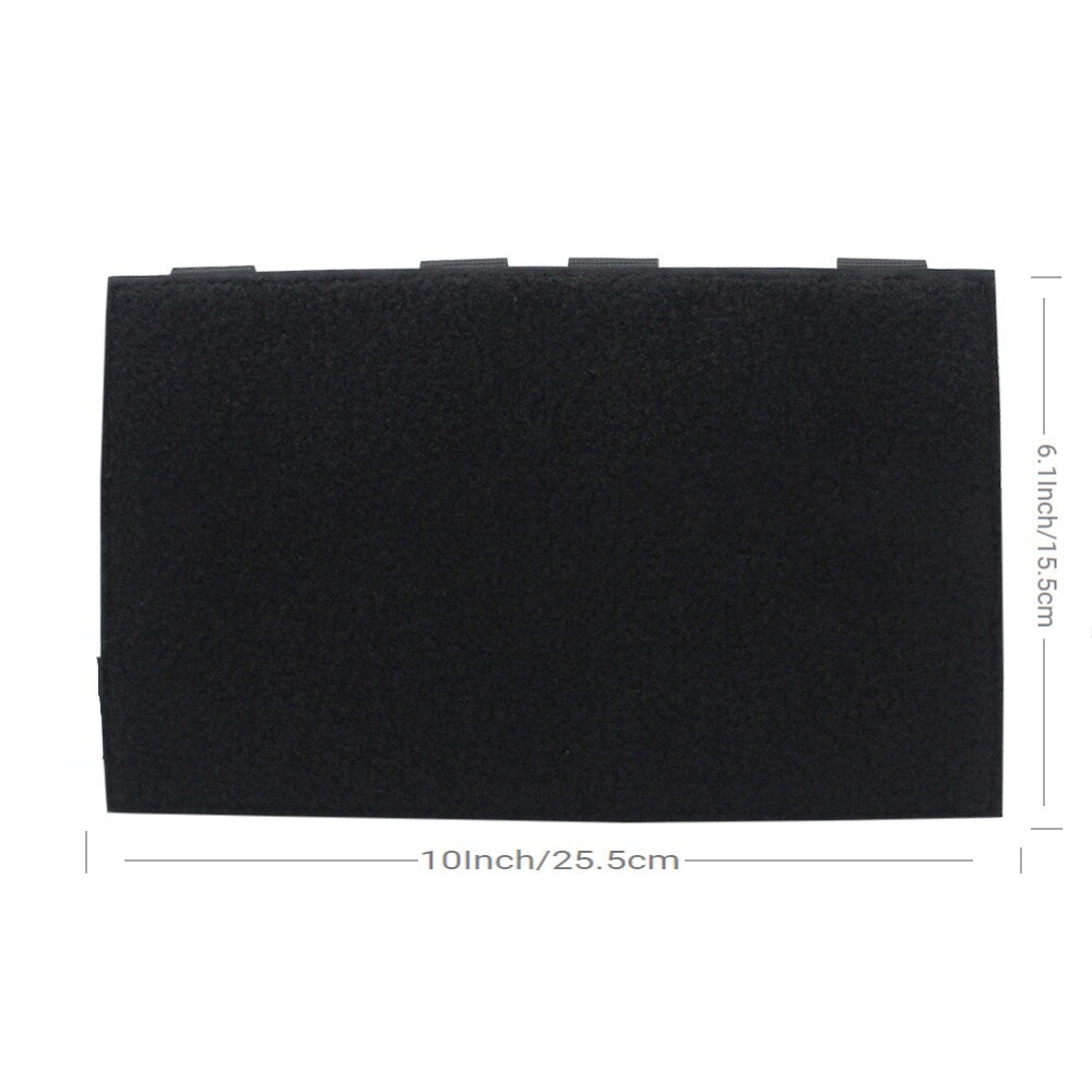 Molle Tactical Vest Hook Loop Panel 1000D Nylon for EDC Tool Bag