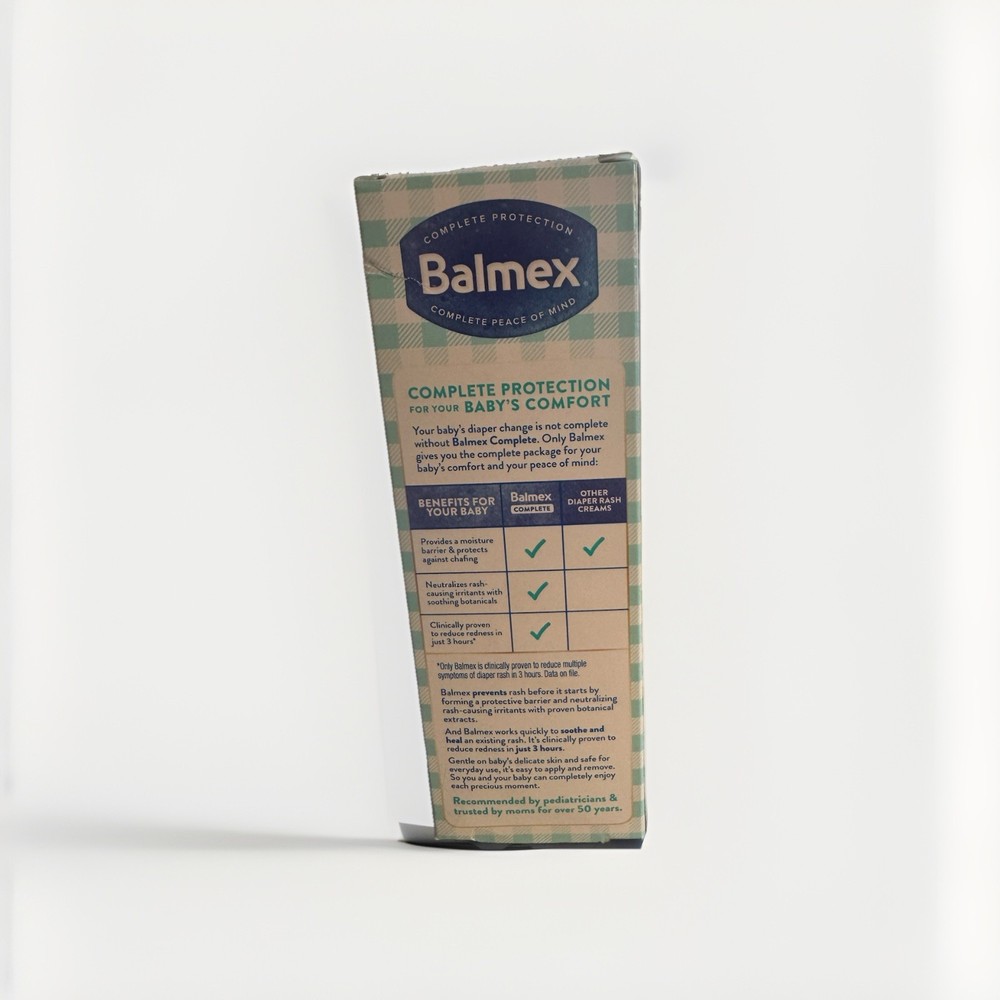 Balmex Complete Protection Diaper Rash Cream - 4 oz