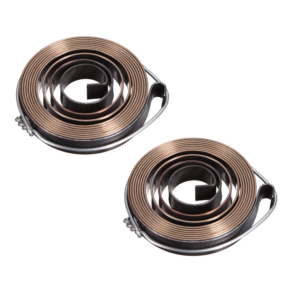 2PCS Drill Press Spring Quill Feed Return Coil Assembly 1540mm 56x10x1mm