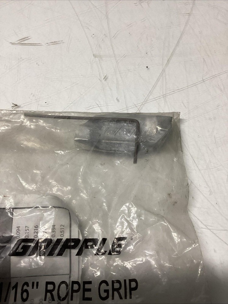 Gripple 2MM (1/16”) Self-Locking Rope Grip + Key S-815