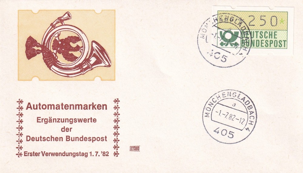 ⭐ 1982 Bonn Germany - First Day cover FDC - Ersttagsbrief ⭐ E484