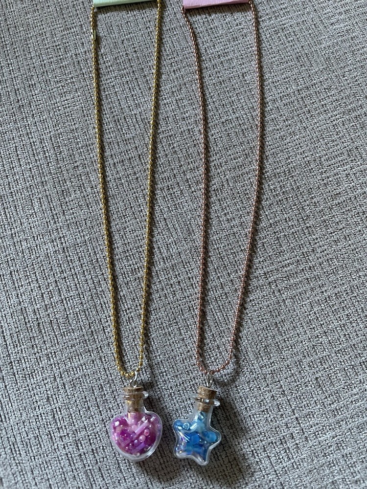 Handmade Spell Jar Bead Necklaces New