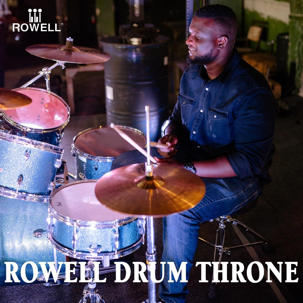 Drum Throne Adjustable Drum Stool Lightweight Drum Seat Soft Drum Stools Drum...