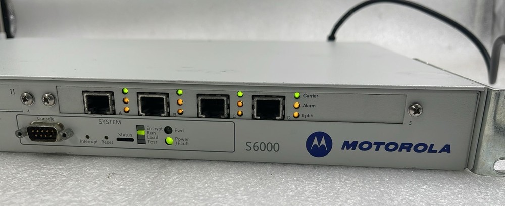 Motorola S6000 Base Unit Single PS Broadband Network Server ST6000C-S6000