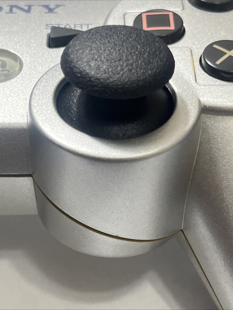 Sony PS3 DualShock 3 Controller Silver OEM - Tested - Cosmetic Wear