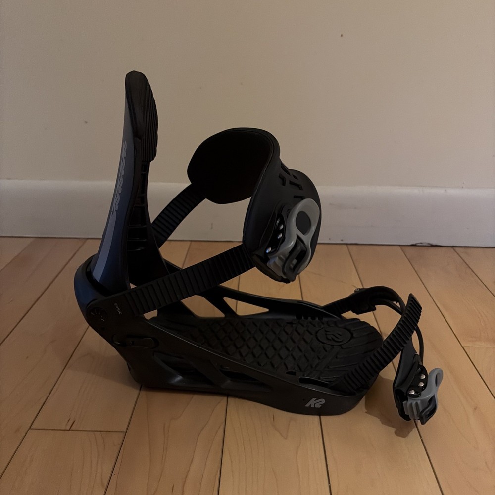 K2 Sonic 2025 Snowboard Bindings | Black | Size Large
