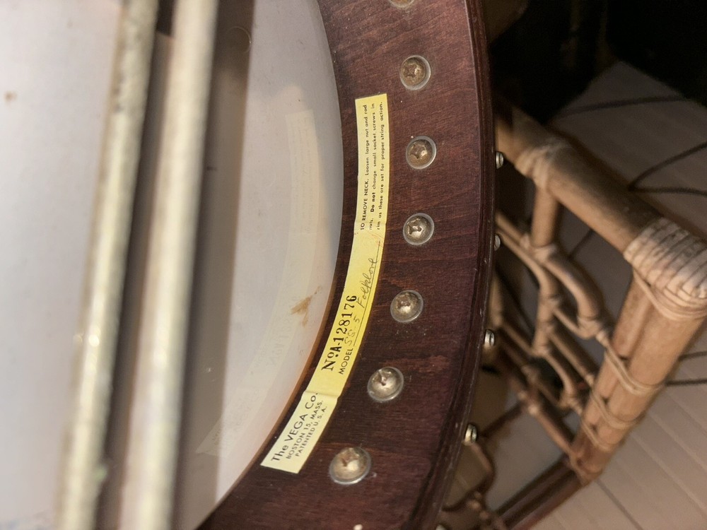 Vega 1967 SS-5 Folklore Banjo