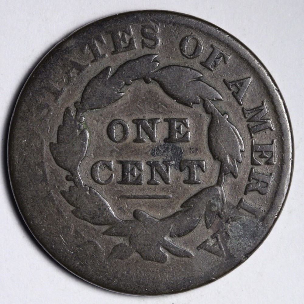 1831 Coronet Head Large Cent CHOICE VG E132 T