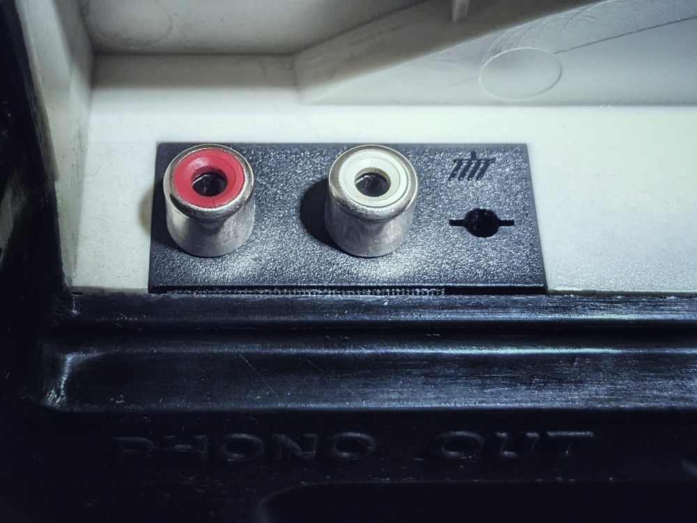 Technics Turntable Ground Wire, 'Bullet' Style Plug, Phono Vinyl Custom Handmade