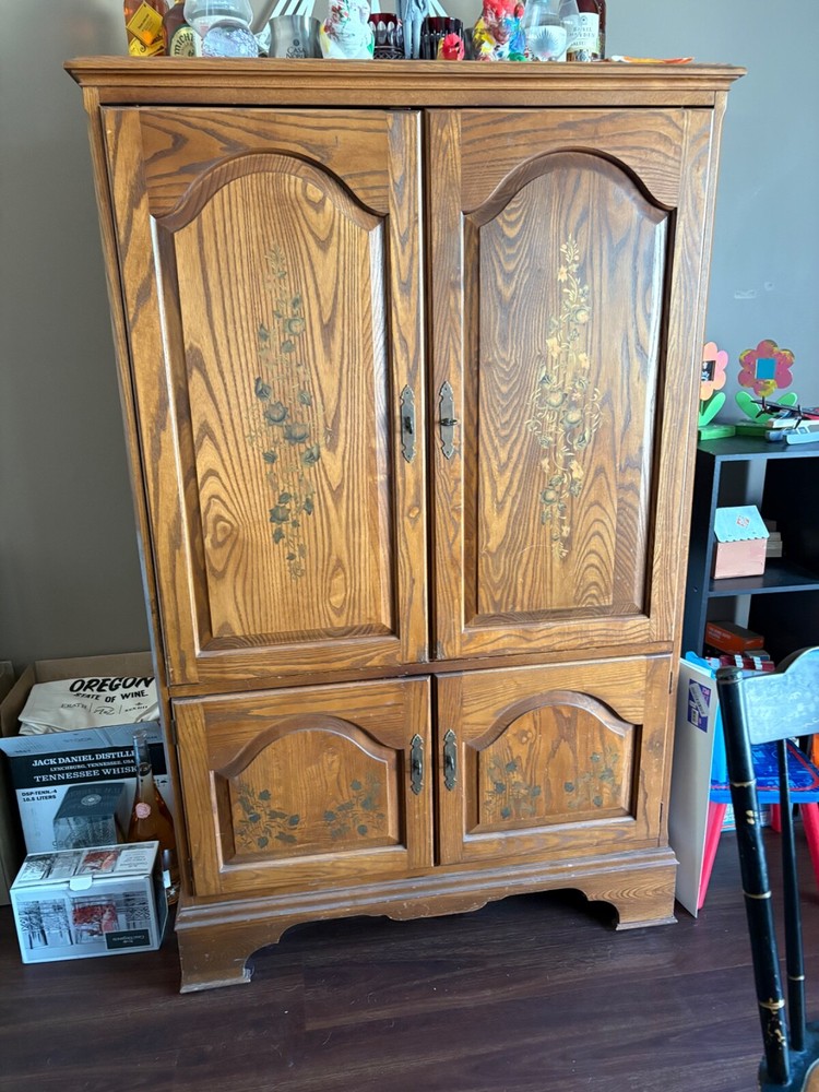 antique armoire used