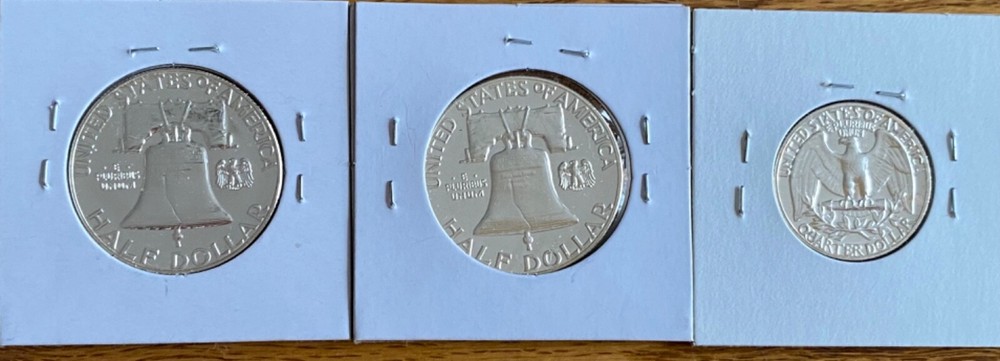 3 Silver Proof Coins