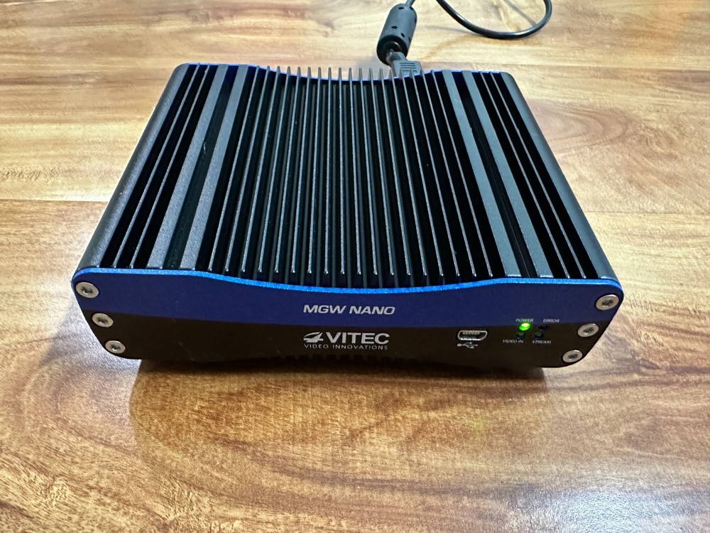 VITEC MGW Nano Encoder Sys-NANO A1649089 With AC Adapter