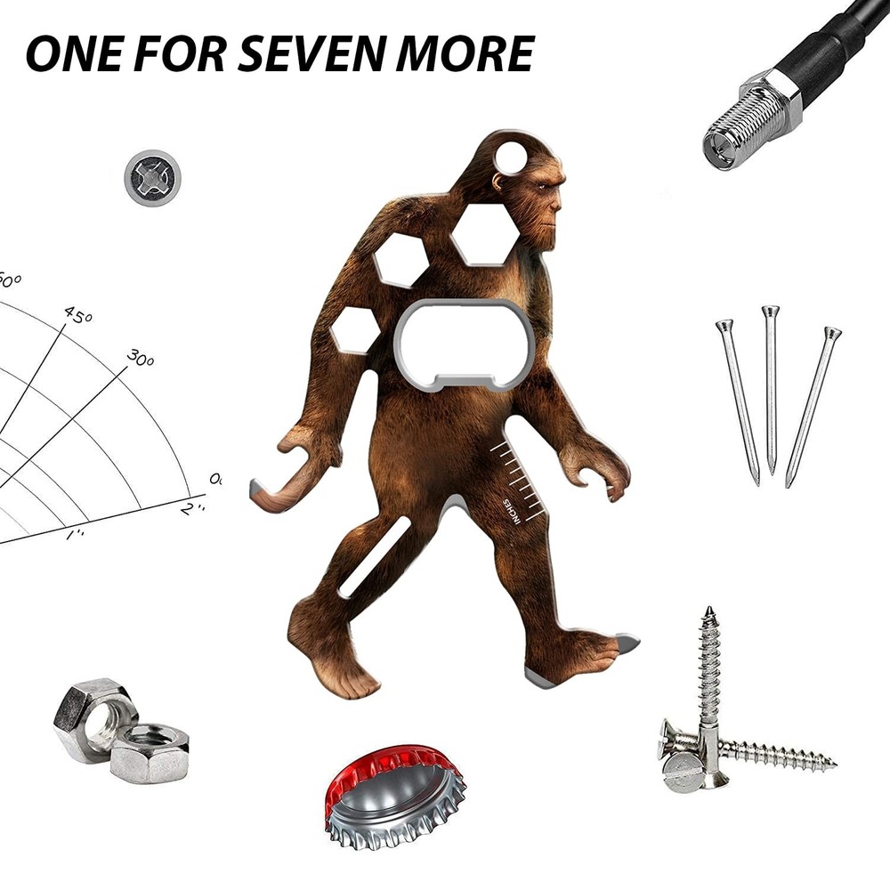 Haigoo Sasquatch Multi-tool 2 Pack, Tool-a-long Stainless Steel Tool C