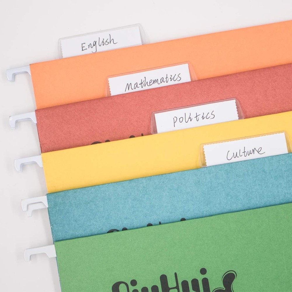 File Folder Tabs 210 Sets Hanging File Folder Labels 2 Tabs & Inserts New