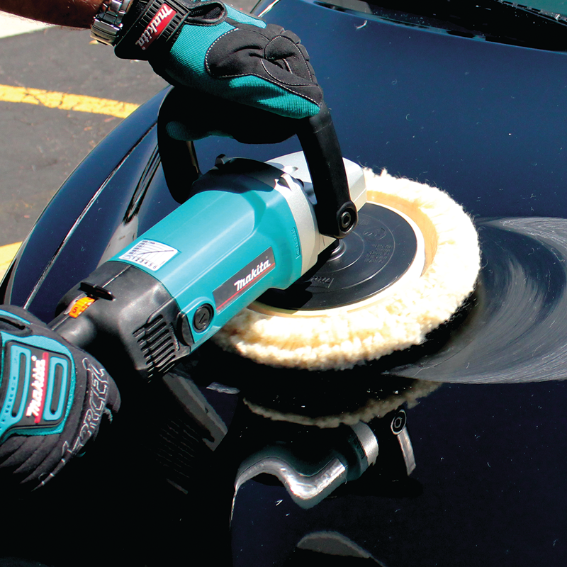 Makita 9227C 7 in. Hook and Loop Electronic Polisher/Sander