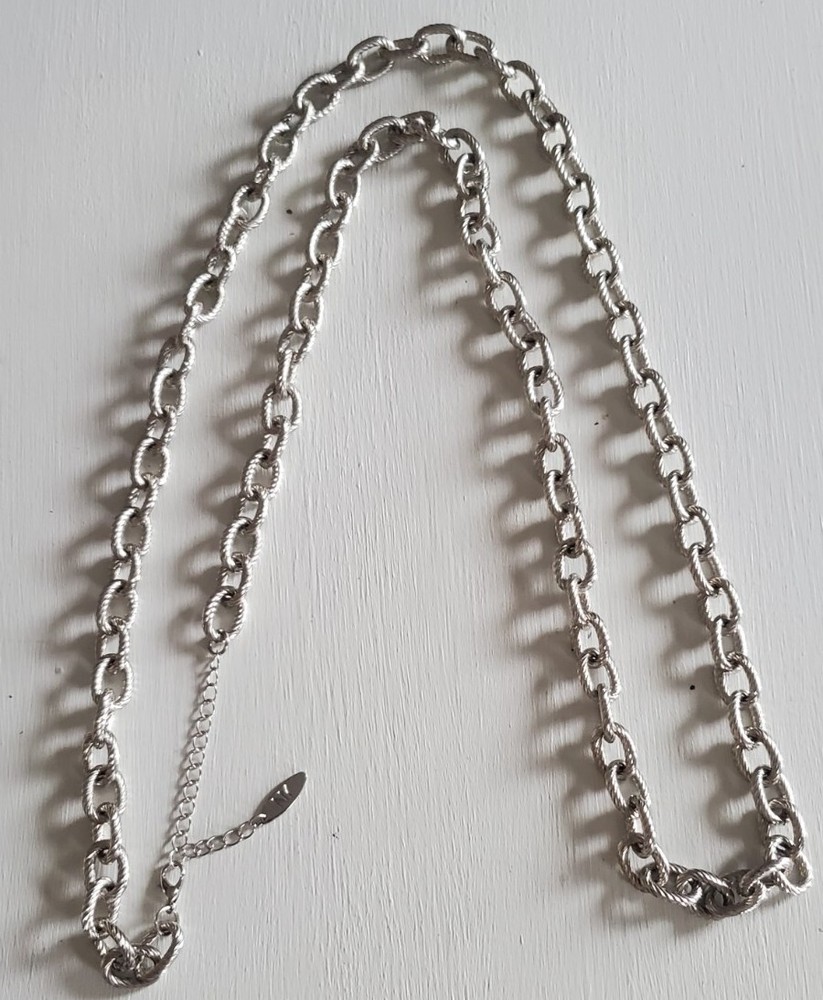 NY Signed Long Chain Necklace