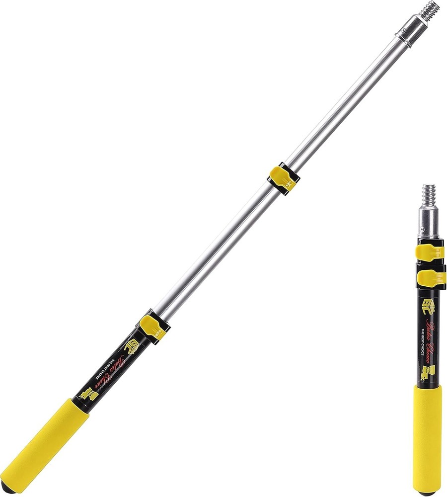 Paint Roller Extension Pole Aluminum Telescoping Handle 3 Ft Multi-Purpose