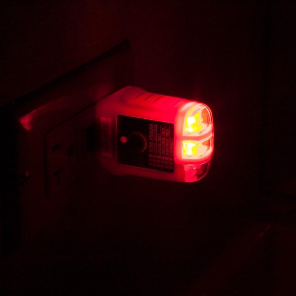Electrical Test Kit with Non-Contact Voltage Tester Laser Pointer GFCI
