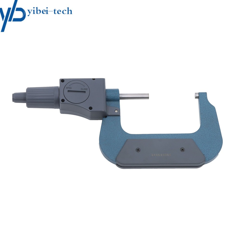 0 .001mm Resolution Digital Micrometer Carbide tip Mirror Finished 2-3" Range