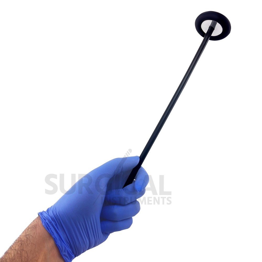 Queen Square Hammer 14" Long Diagnostic Instr Black W/Plastic Handle A+Quality