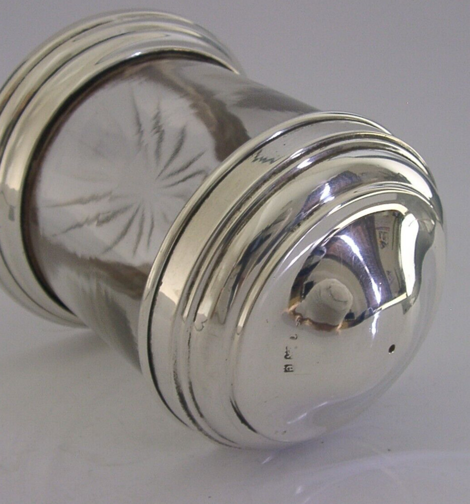 RARE 1905 STERLING SILVER STRING BOX EDWARDIAN DESK ITEM