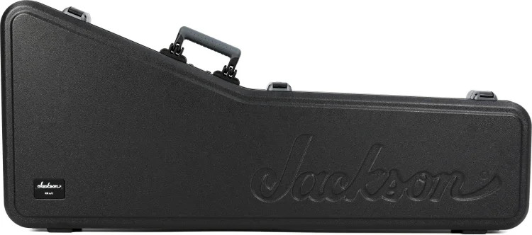 Jackson 6-String/7-String Rhoads Molded ABS Case - Black