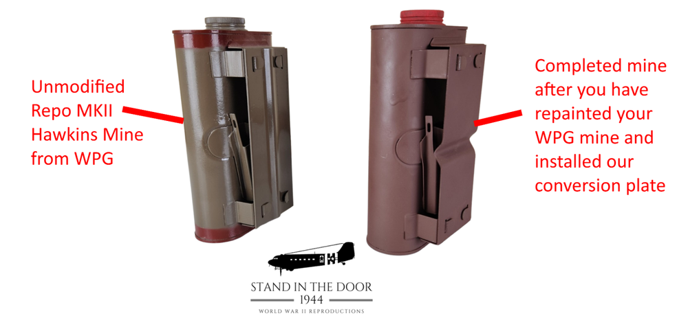 WW2 MkI Hawkins Mine Conversion plate