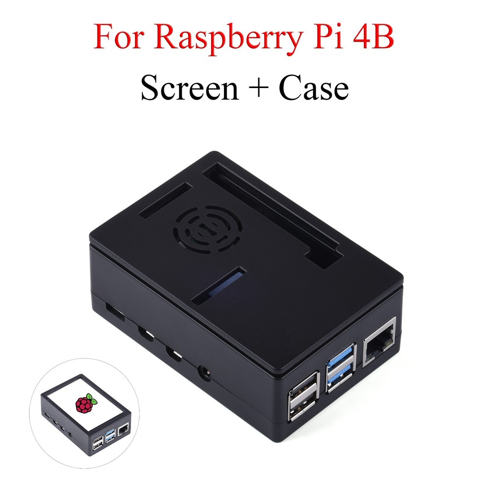 3.5 Inch Touch Screen 480*320 ABS Case Enclosure For Raspberry Pi 4 Model B