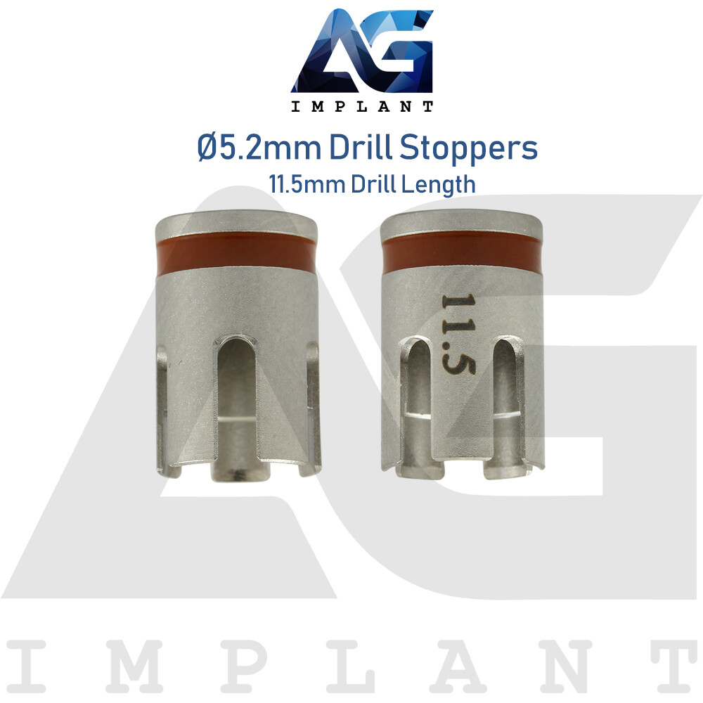 10 Drill Stoppers Ø5.2mm External Irrigation Tools Dental