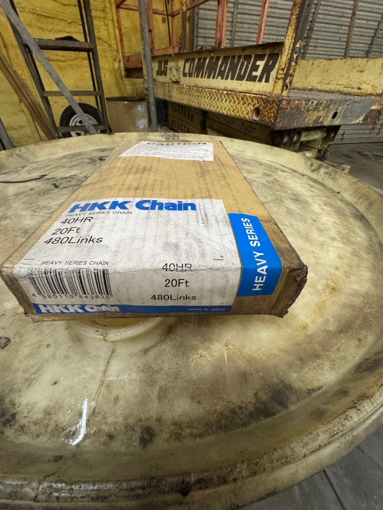 Heavy Duty Roller Chain, McMaster Carr Chain, 20 Feet Long