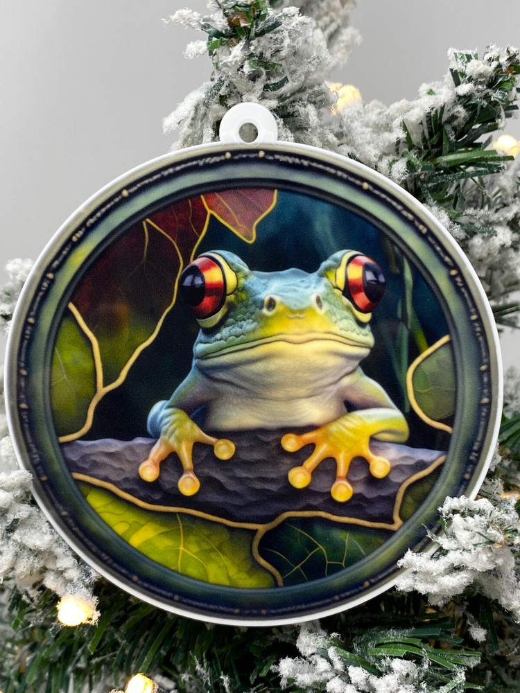 Frog Christmas Ornament