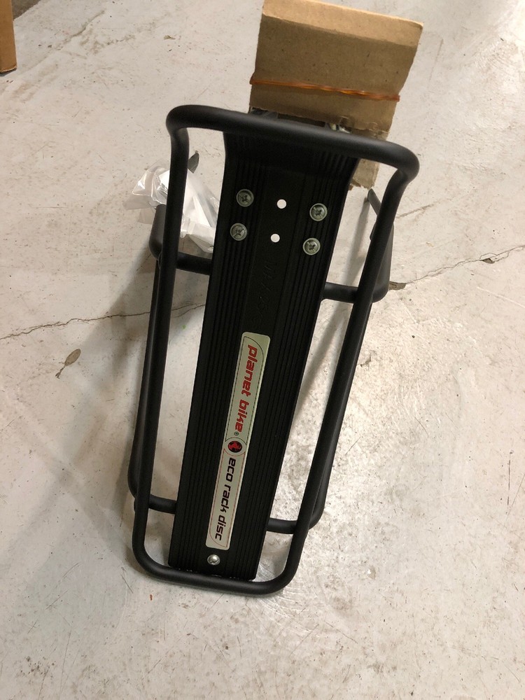 Planet Bike Eco Rear Rack: Includes Hardware, Black