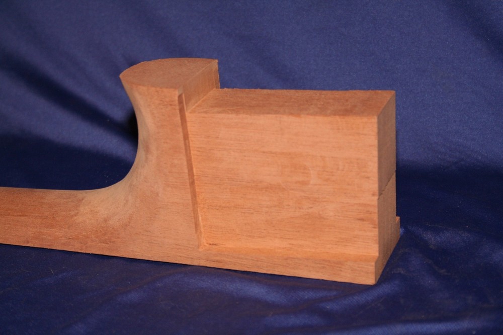 Archtop Neck Blank Model 47 Walnut