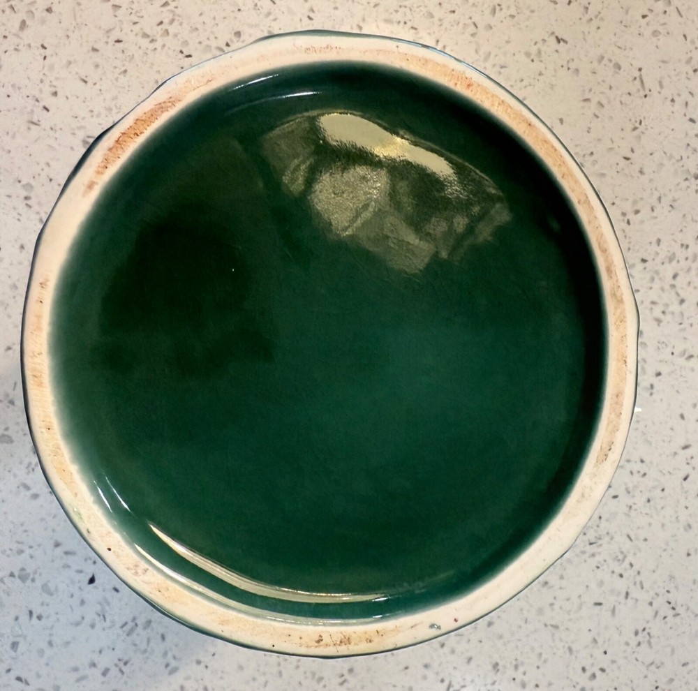 7.75 in TARGET OPALHOUSE GREEN LEAF VASE