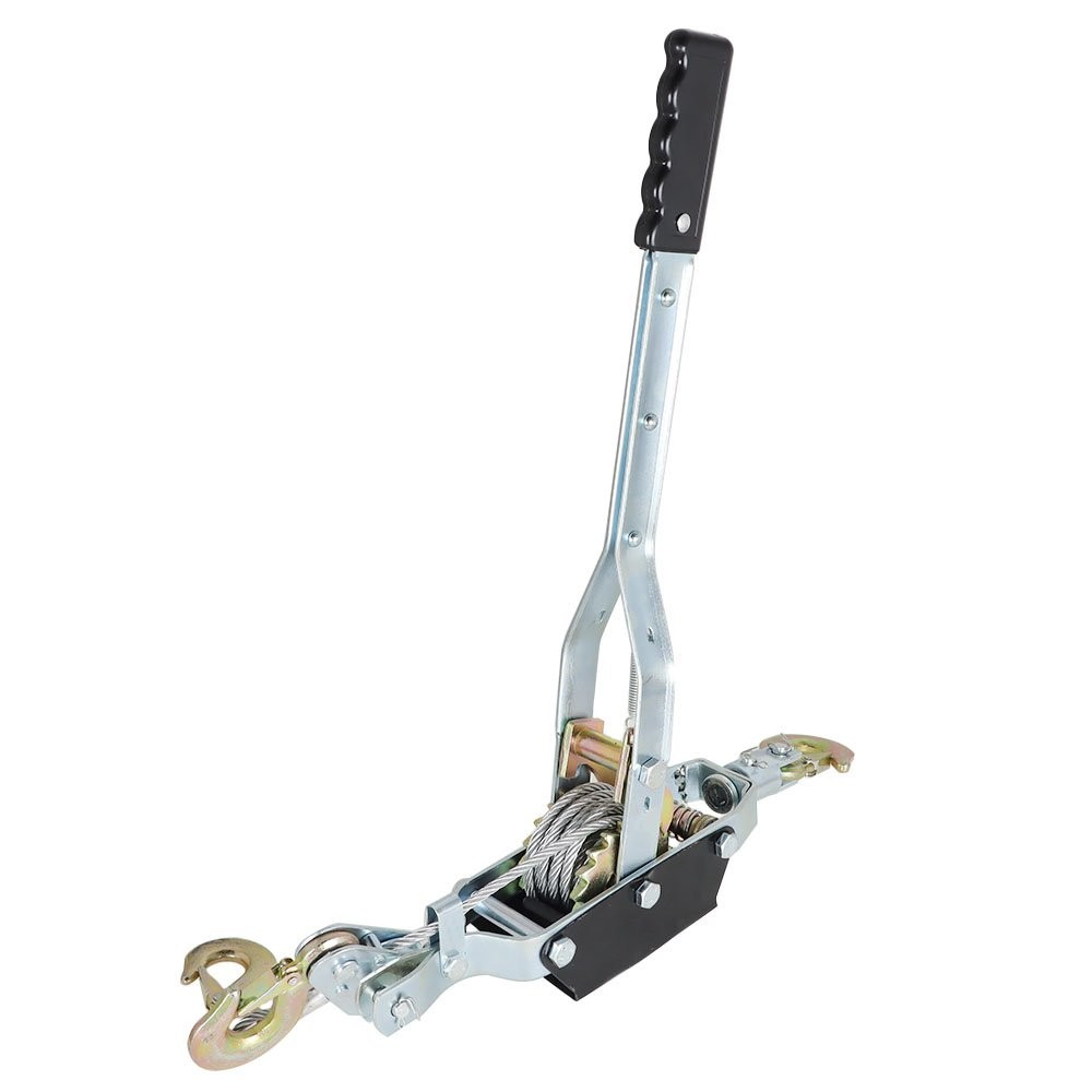 High Quality Hand Power Cable Puller Heavy Duty 4Ton Rachet Dual Gear Puller New