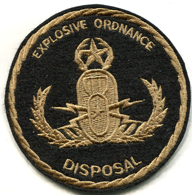 ELITE PROFESSIONALS NINJA NETWORK νeΙcrο PATCH: EOD Explosive Ordnance Disposal
